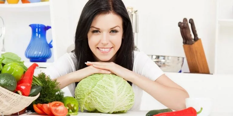 Most of the diet of a patient with varicose veins is made up of vegetables.